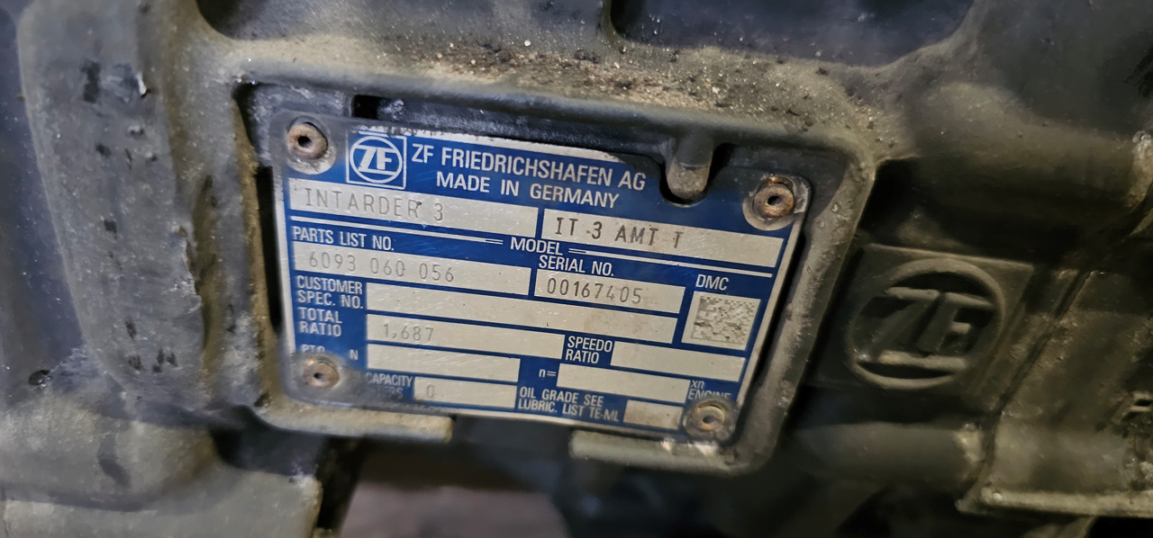 MAN MAN TGX / TGS EURO6 automatic gearbox ZF with retarder, 12AS2331TD + INTARDER3, 1353041048, 81320046369, 6093060056, 81320049369. - 备件 适用于 卡车:图5 MAN MAN TGX / TGS EURO6 automatic gearbox ZF with retarder, 12AS2331TD + INTARDER3, 1353041048, 81320046369, 6093060056, 81320049369. - 备件 适用于 卡车:图5