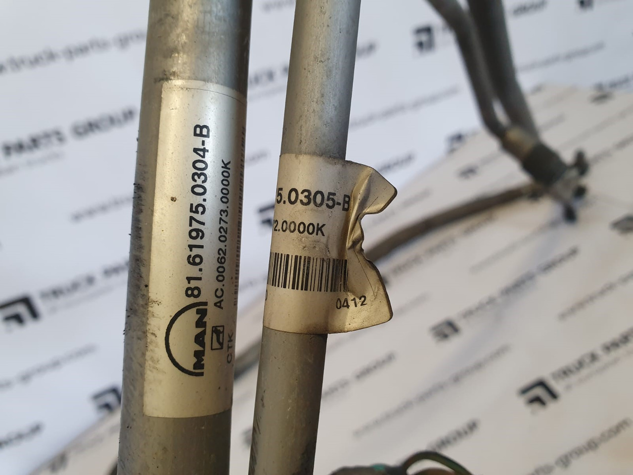 MAN MAN TGX / TGS EURO6 emission AC conditioning pipes, full set, air flow control 81619600808, 81619750304, 81619750305 - 备件 适用于 卡车:图4 MAN MAN TGX / TGS EURO6 emission AC conditioning pipes, full set, air flow control 81619600808, 81619750304, 81619750305 - 备件 适用于 卡车:图4