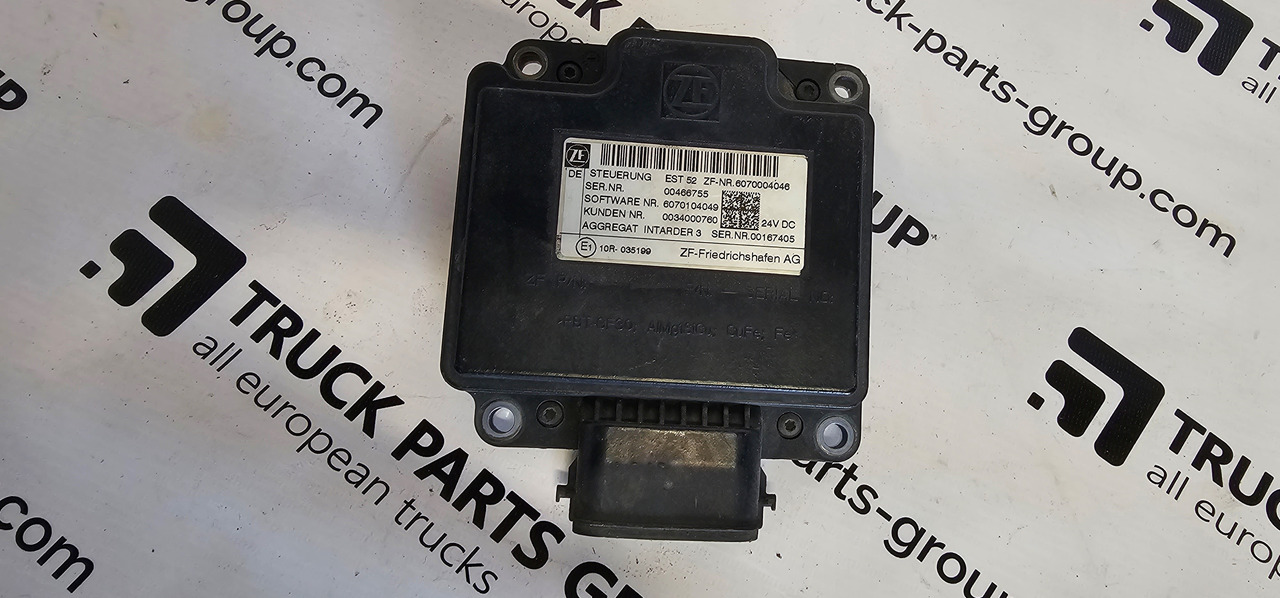 MAN MAN TGX / TGS EURO6 emission intarder3 control, retarder control unit, EST52, EST 52, EST54, EST 54, 6070104049, 6070004046, 00466755, 6070010004, 81258107018, 81258107022, 81258107031, 81258107015, 8 - 备件 适用于 卡车:图1 MAN MAN TGX / TGS EURO6 emission intarder3 control, retarder control unit, EST52, EST 52, EST54, EST 54, 6070104049, 6070004046, 00466755, 6070010004, 81258107018, 81258107022, 81258107031, 81258107015, 8 - 备件 适用于 卡车:图1