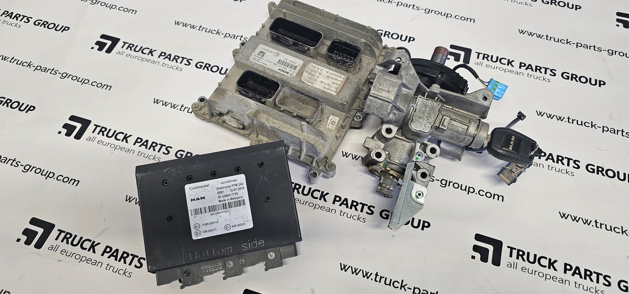 MAN MAN TGX / TGS EURO6 ignition set ECU + PTM + chip key lock set, D2676, D2066 engines 81258057139, 51258201021, 81258057127, 0281020273, 5125820102, 81258057150, 0281020273, 51258201021, 51258047823, 5 - 备件 适用于 卡车:图2 MAN MAN TGX / TGS EURO6 ignition set ECU + PTM + chip key lock set, D2676, D2066 engines 81258057139, 51258201021, 81258057127, 0281020273, 5125820102, 81258057150, 0281020273, 51258201021, 51258047823, 5 - 备件 适用于 卡车:图2