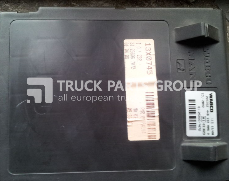 MAN TGA, TGX, ECU central on-board computer ZBR, ZBR2, 81258067072, control unit - ECU 适用于 卡车:图1 MAN TGA, TGX, ECU central on-board computer ZBR, ZBR2, 81258067072, control unit - ECU 适用于 卡车:图1