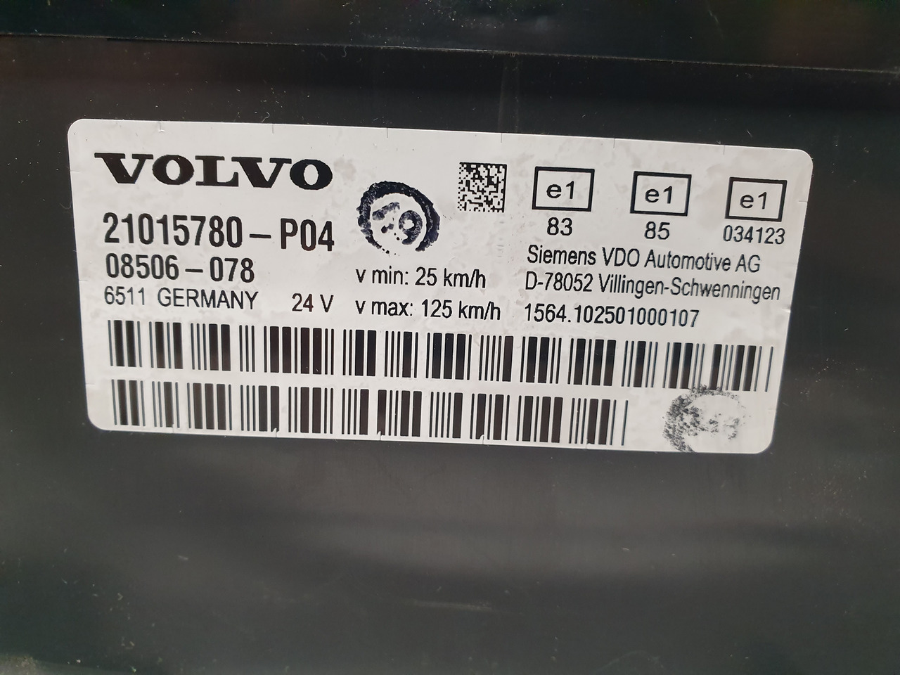 VOLVO FH13, EURO5 instrument cluster, combination kit, instrument panel dashboard - 仪表板 适用于 卡车:图5 VOLVO FH13, EURO5 instrument cluster, combination kit, instrument panel dashboard - 仪表板 适用于 卡车:图5