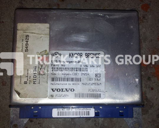 VOLVO FH13, FM13, EBS control unit, EURO 4, EURO 5, electronic brake c control unit - ECU 适用于 卡车:图1 VOLVO FH13, FM13, EBS control unit, EURO 4, EURO 5, electronic brake c control unit - ECU 适用于 卡车:图1