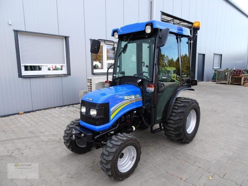 Solis Solis 26 26PS Kabine Traktor Schlepper Allrad Industrie NEU - 紧凑型拖拉机:图1 Solis Solis 26 26PS Kabine Traktor Schlepper Allrad Industrie NEU - 紧凑型拖拉机:图1