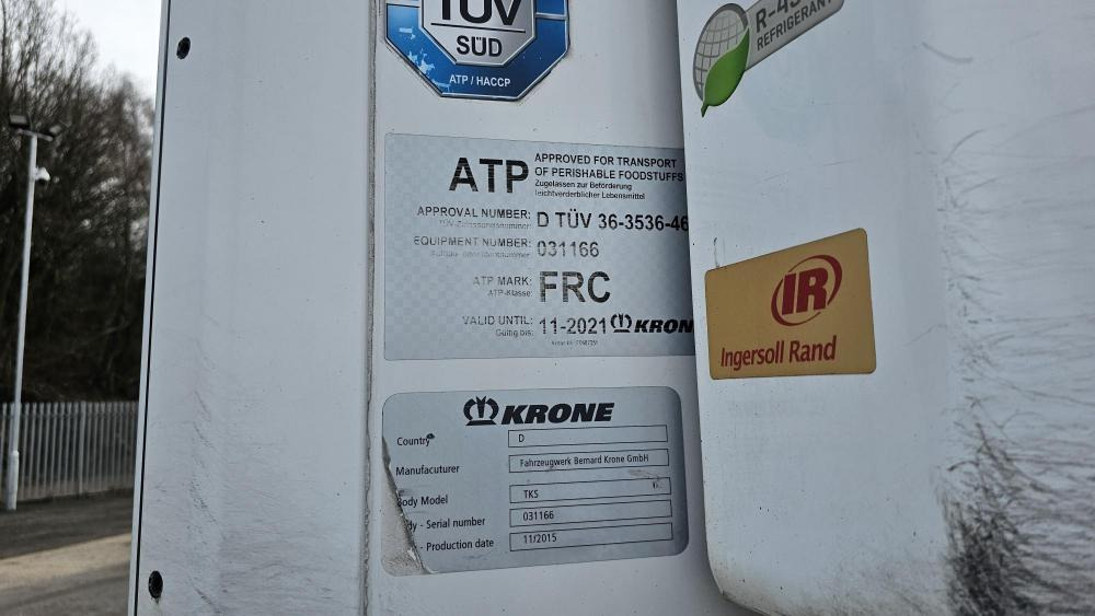 Krone Fridge - 冷藏半拖车:图3 Krone Fridge - 冷藏半拖车:图3