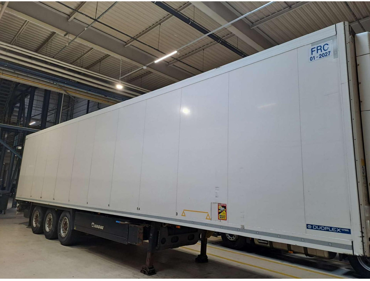 2018 Krone SDR Double Deck Cool Liner FP45 ThermoKing SLXi 300 Lifting Axle - 冷藏半拖车:图2 2018 Krone SDR Double Deck Cool Liner FP45 ThermoKing SLXi 300 Lifting Axle - 冷藏半拖车:图2