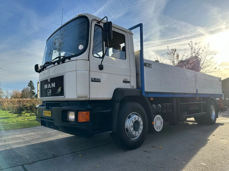 MAN 19.272 F90 / NL TRUCK / 4X2 / EURO1 / ATLAS AK140.1-6,2/1 / MANUAL / FIRST OWNER - 起重车:图1 MAN 19.272 F90 / NL TRUCK / 4X2 / EURO1 / ATLAS AK140.1-6,2/1 / MANUAL / FIRST OWNER - 起重车:图1