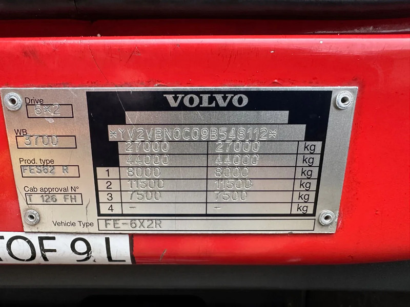 Volvo FE 320 / NL TRUCK / EURO 5 / HIAB MULTILIFT XR 21T / LIKE NEW!! / LOW KM!! / LIFT+STEER AXLE - 吊钩升降车:图5 Volvo FE 320 / NL TRUCK / EURO 5 / HIAB MULTILIFT XR 21T / LIKE NEW!! / LOW KM!! / LIFT+STEER AXLE - 吊钩升降车:图5
