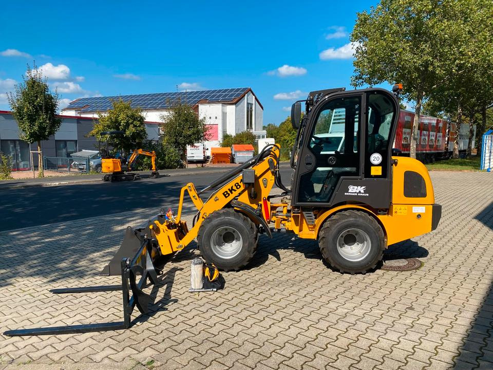 Hoflader/Radlader BK810 *BERGER KRAUS*Kubota *EURO-AUFNAHME*SCHNELLWECHSLER*SOFORT!* - 紧凑型装载机:图2 Hoflader/Radlader BK810 *BERGER KRAUS*Kubota *EURO-AUFNAHME*SCHNELLWECHSLER*SOFORT!* - 紧凑型装载机:图2
