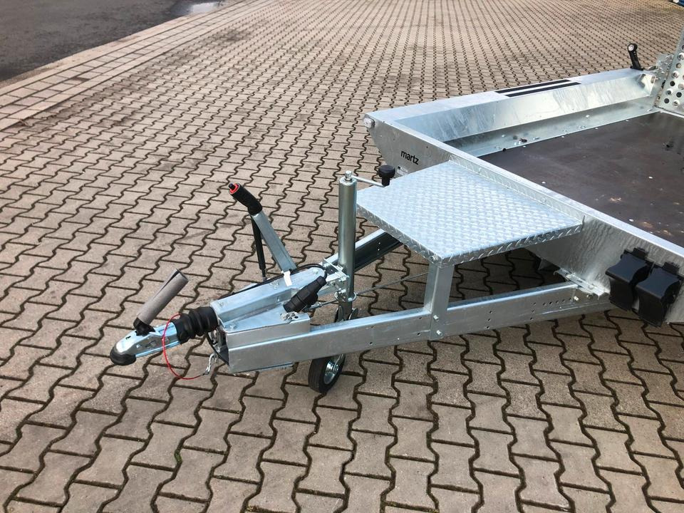 工程机械拖车 Martz Tieflader Maschinenanhänger 2700KG *NUTZLAST 2166KG*INKL.19% MWST*SOFORT!*：图7