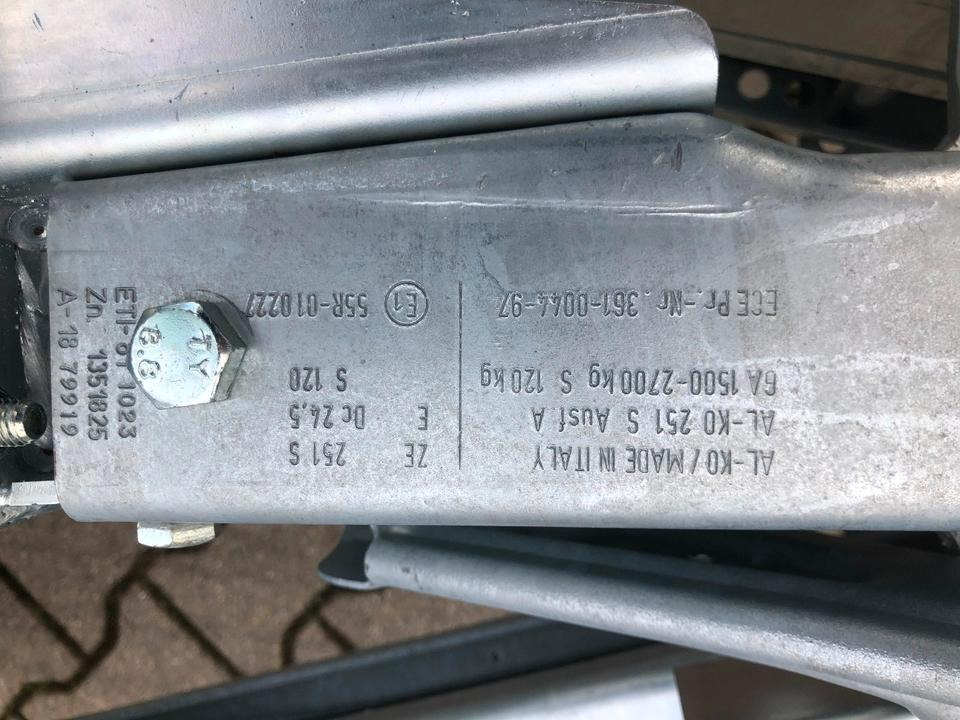 工程机械拖车 Martz Tieflader Maschinenanhänger 2700KG *NUTZLAST 2166KG*INKL.19% MWST*SOFORT!*：图15