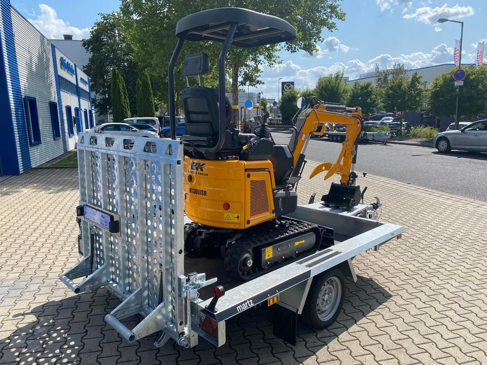 小型挖掘机 Minibagger BK1300JSR + Tieflader + Zubehör *INKL.19% MWST*BERGER KRAUS*VERSTELLFAHRWERK* KUBOTA*SOFORT!*：图6