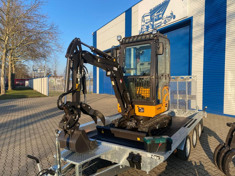 Minibagger BK2000NKSR + Tieflader + Zubehör *INKL.19% MWST*BERGER KRAUS*KUBOTA* KLIMA*SCHWENKARM*VERSTELLFAHRWERK* - 小型挖掘机:图5 Minibagger BK2000NKSR + Tieflader + Zubehör *INKL.19% MWST*BERGER KRAUS*KUBOTA* KLIMA*SCHWENKARM*VERSTELLFAHRWERK* - 小型挖掘机:图5
