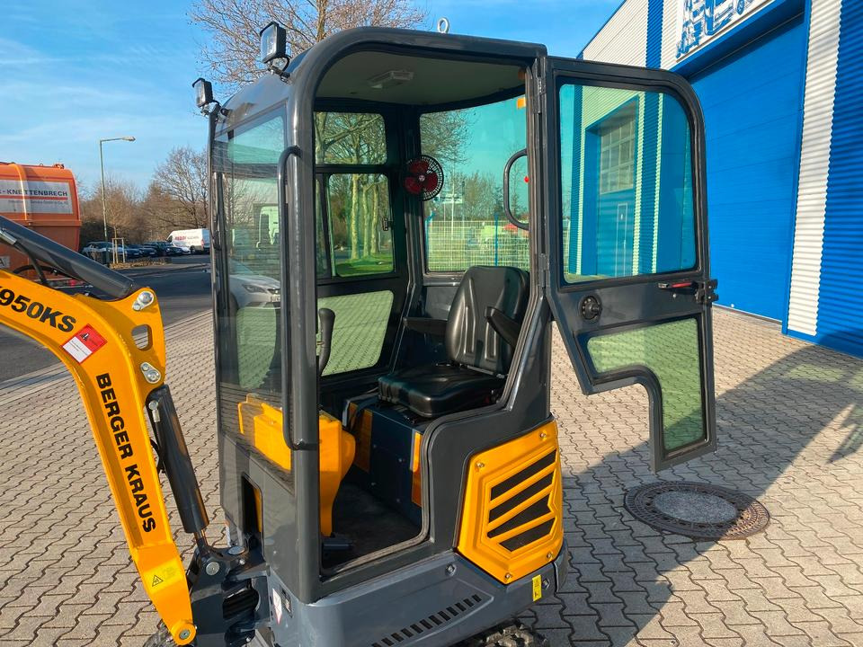 Minibagger BK950KS + Zubehör *INKL.19% MWST*BERGER KRAUS*KABINE*SOFORT!* - 小型挖掘机:图5 Minibagger BK950KS + Zubehör *INKL.19% MWST*BERGER KRAUS*KABINE*SOFORT!* - 小型挖掘机:图5