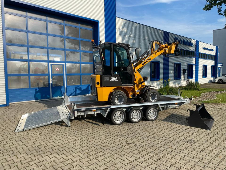 紧凑型装载机, 全挂车 Radlader/Hoflader BK906 Kabine inkl. Tieflader und Gabel/Schaufelpaket *INKL.19% MWST*BERGER KRAUS*PERKINS*SOFORT!*：图9
