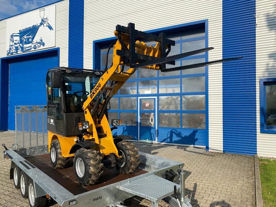 紧凑型装载机, 全挂车 Radlader/Hoflader BK906 Kabine inkl. Tieflader und Gabel/Schaufelpaket *INKL.19% MWST*BERGER KRAUS*PERKINS*SOFORT!*：图7