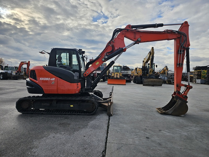 KUBOTA KX080-4a - 小型挖掘机:图4 KUBOTA KX080-4a - 小型挖掘机:图4