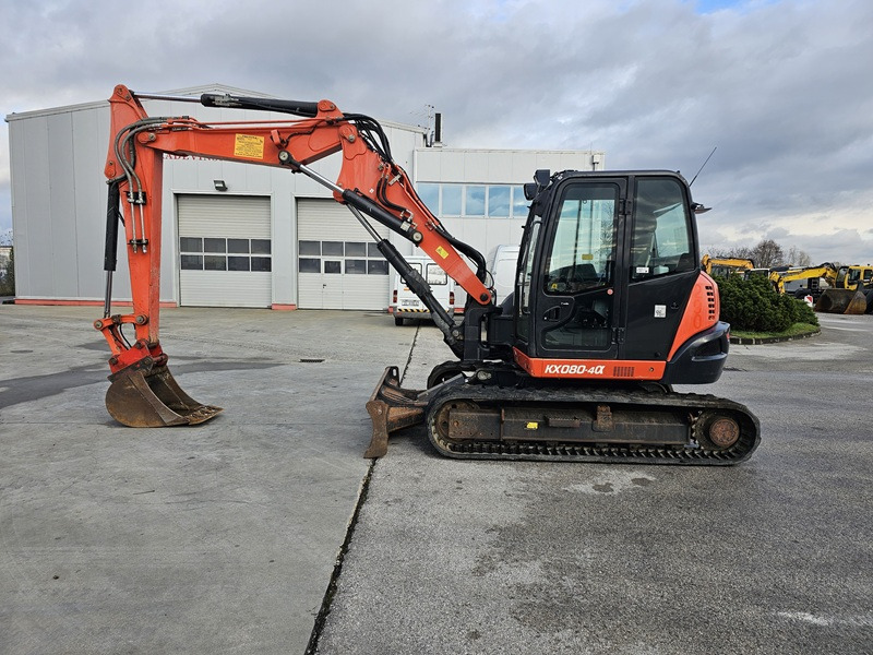KUBOTA KX080-4a - 小型挖掘机:图1 KUBOTA KX080-4a - 小型挖掘机:图1