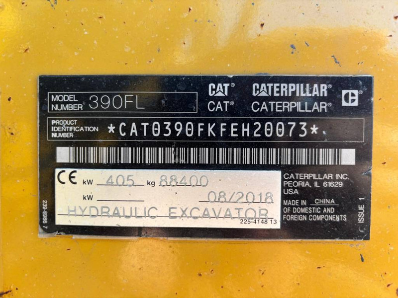 Cat 390 F L - 履带式挖掘机:图5 Cat 390 F L - 履带式挖掘机:图5