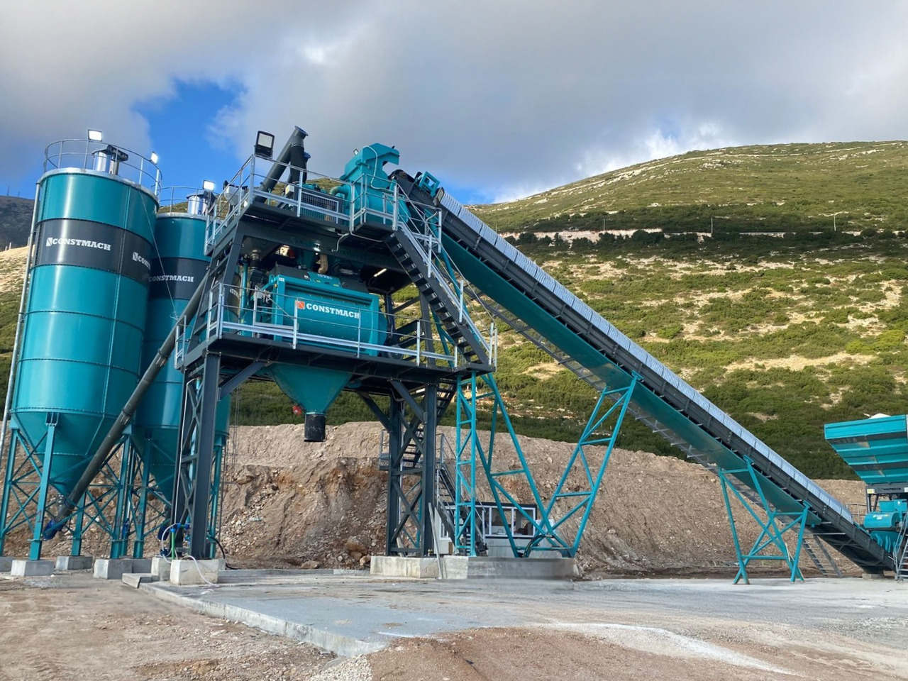 Constmach 120 m³/h Stationary Concrete Batching Plant - 混凝土厂:图1 Constmach 120 m³/h Stationary Concrete Batching Plant - 混凝土厂:图1