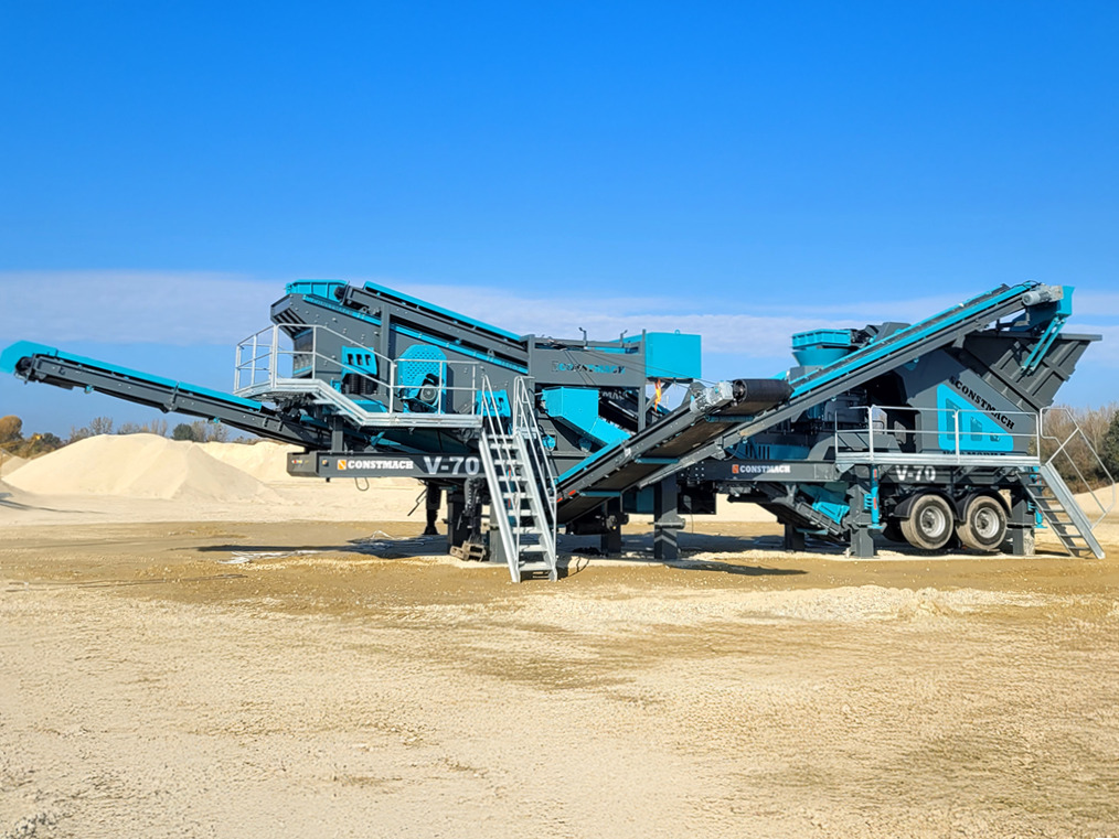 Constmach 200 T/H Capacity Vertical Shaft Mobile Crusher - 移动破碎机:图5 Constmach 200 T/H Capacity Vertical Shaft Mobile Crusher - 移动破碎机:图5