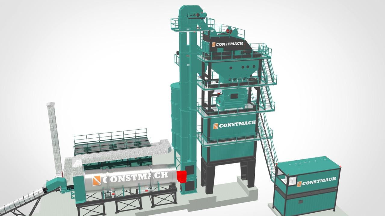 Constmach Centrale D'asphalte Stationnaire Livrée en Stock Garantie 2 ans - 沥青厂:图3 Constmach Centrale D'asphalte Stationnaire Livrée en Stock Garantie 2 ans - 沥青厂:图3
