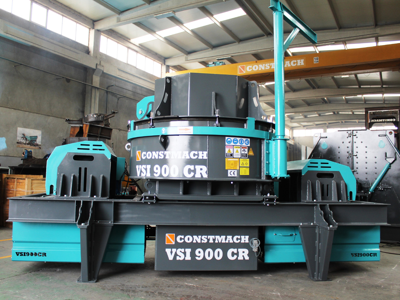 Constmach Concasseur De Pierre À Impact À Axe Vertical 190-250 TPH - 反击式破碎机:图5 Constmach Concasseur De Pierre À Impact À Axe Vertical 190-250 TPH - 反击式破碎机:图5
