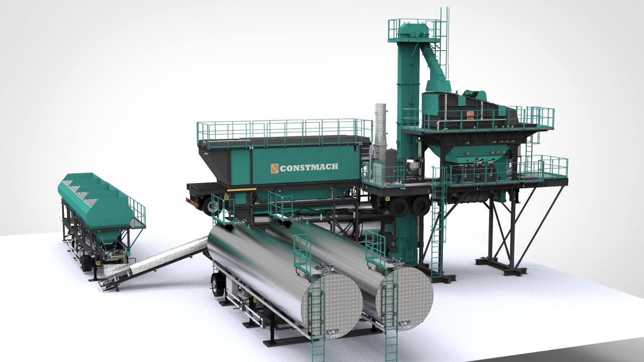 Constmach Mobile Batch Type Asphalt Plants - 沥青厂:图2 Constmach Mobile Batch Type Asphalt Plants - 沥青厂:图2