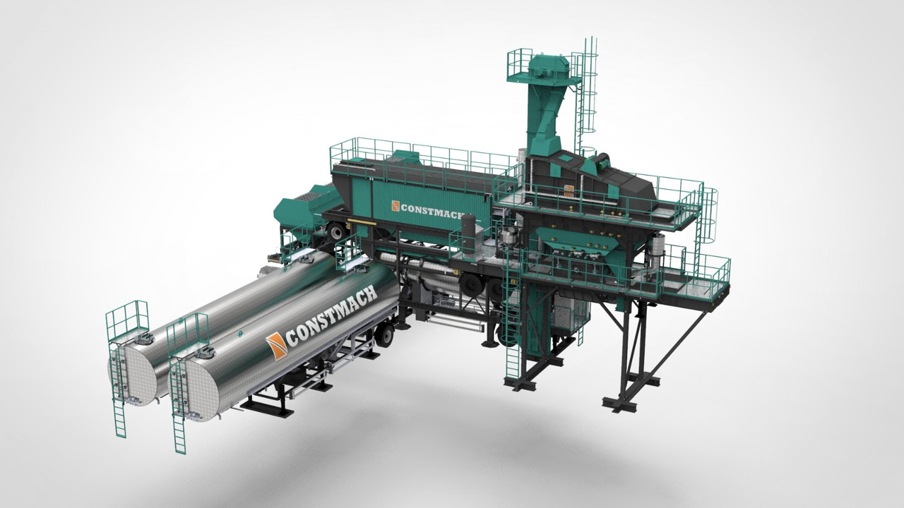 Constmach Mobile Batch Type Asphalt Plants - 沥青厂:图3 Constmach Mobile Batch Type Asphalt Plants - 沥青厂:图3