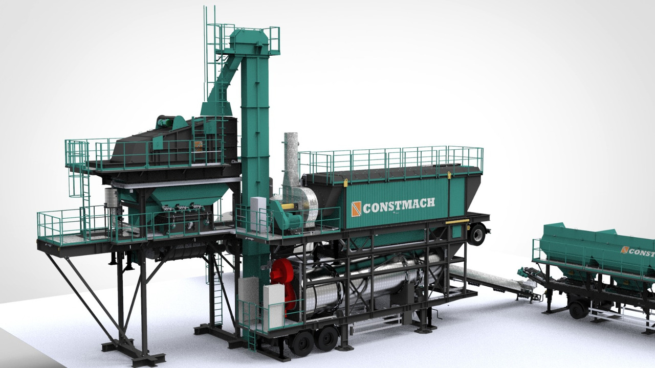 Constmach Mobile Batch Type Asphalt Plants - 沥青厂:图4 Constmach Mobile Batch Type Asphalt Plants - 沥青厂:图4
