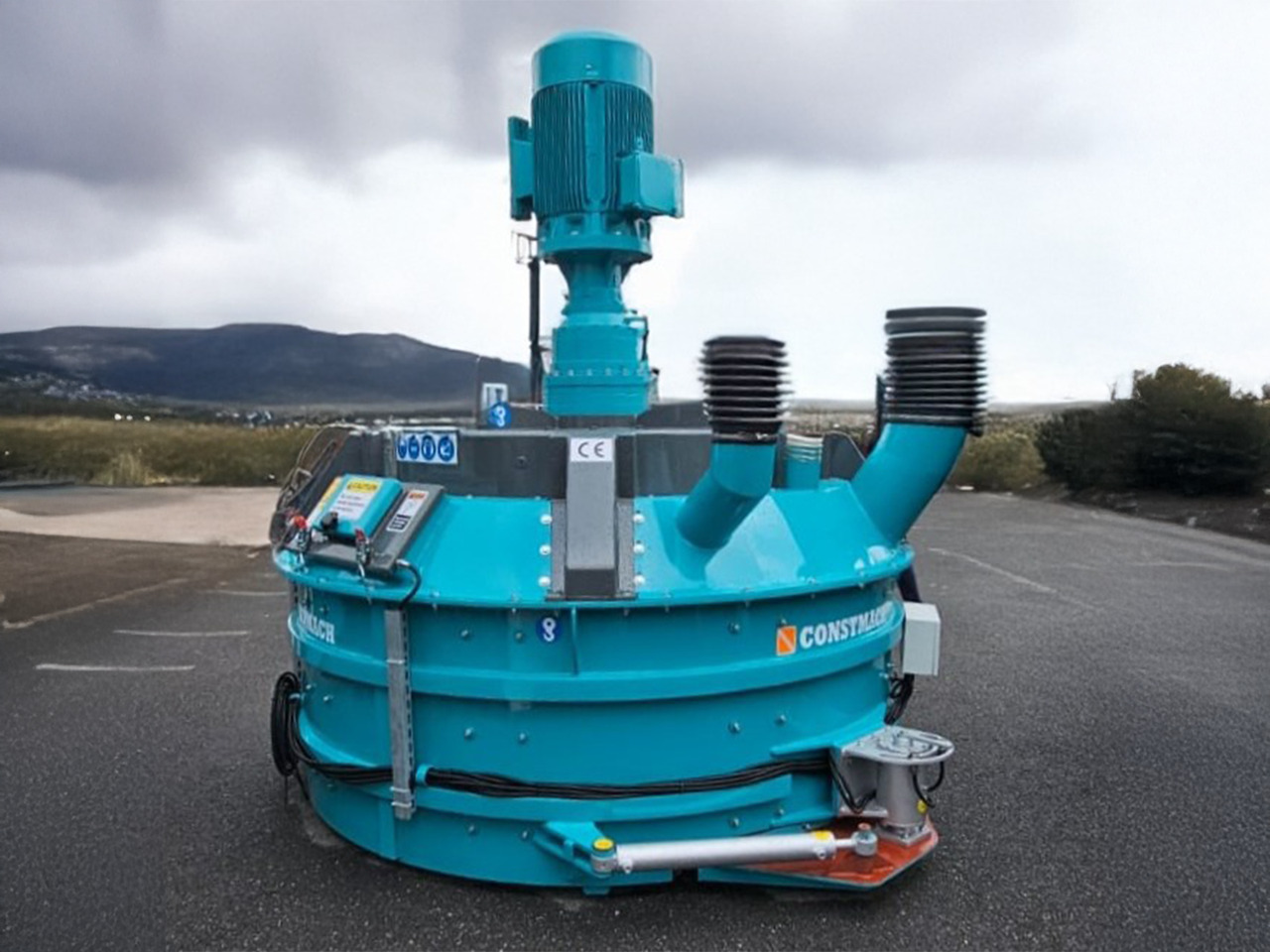 Constmach Planetary Type Concrete Mixer (Paddle Mixer) - 混凝土搅拌机:图2 Constmach Planetary Type Concrete Mixer (Paddle Mixer) - 混凝土搅拌机:图2