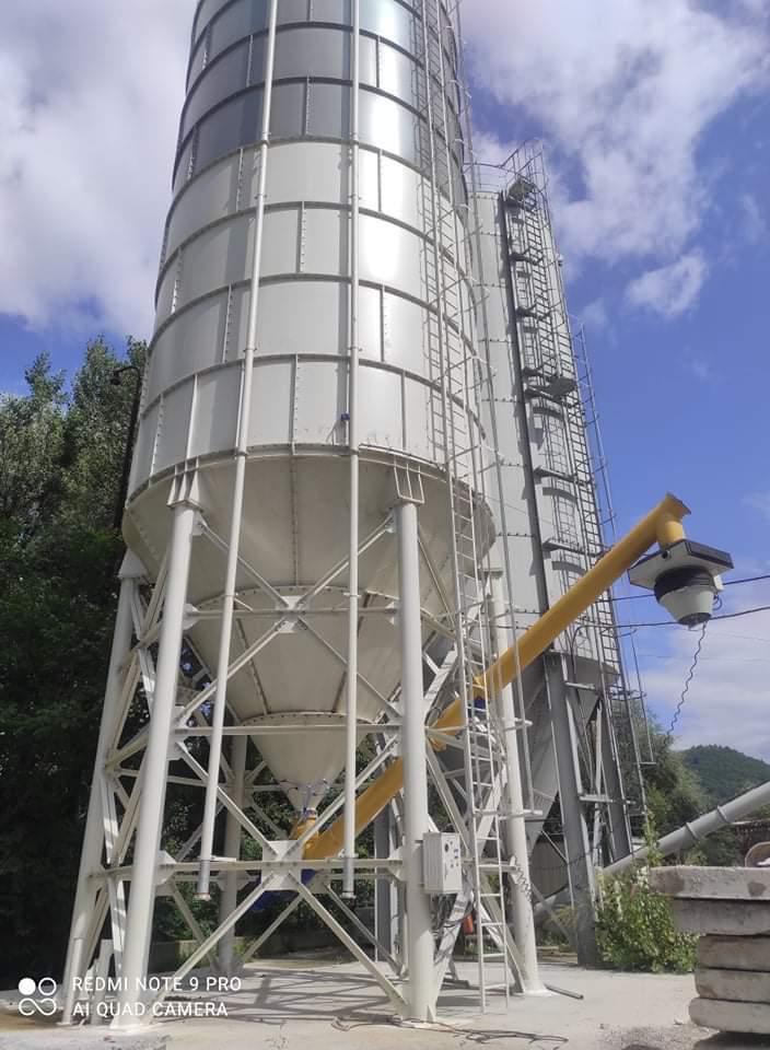 Constmach Silo à Ciment d'une Capacité de 500 Tonnes - 水泥筒仓:图2 Constmach Silo à Ciment d'une Capacité de 500 Tonnes - 水泥筒仓:图2