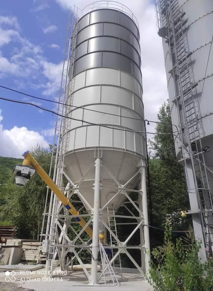 Constmach Silo à Ciment d'une Capacité de 500 Tonnes - 水泥筒仓:图3 Constmach Silo à Ciment d'une Capacité de 500 Tonnes - 水泥筒仓:图3