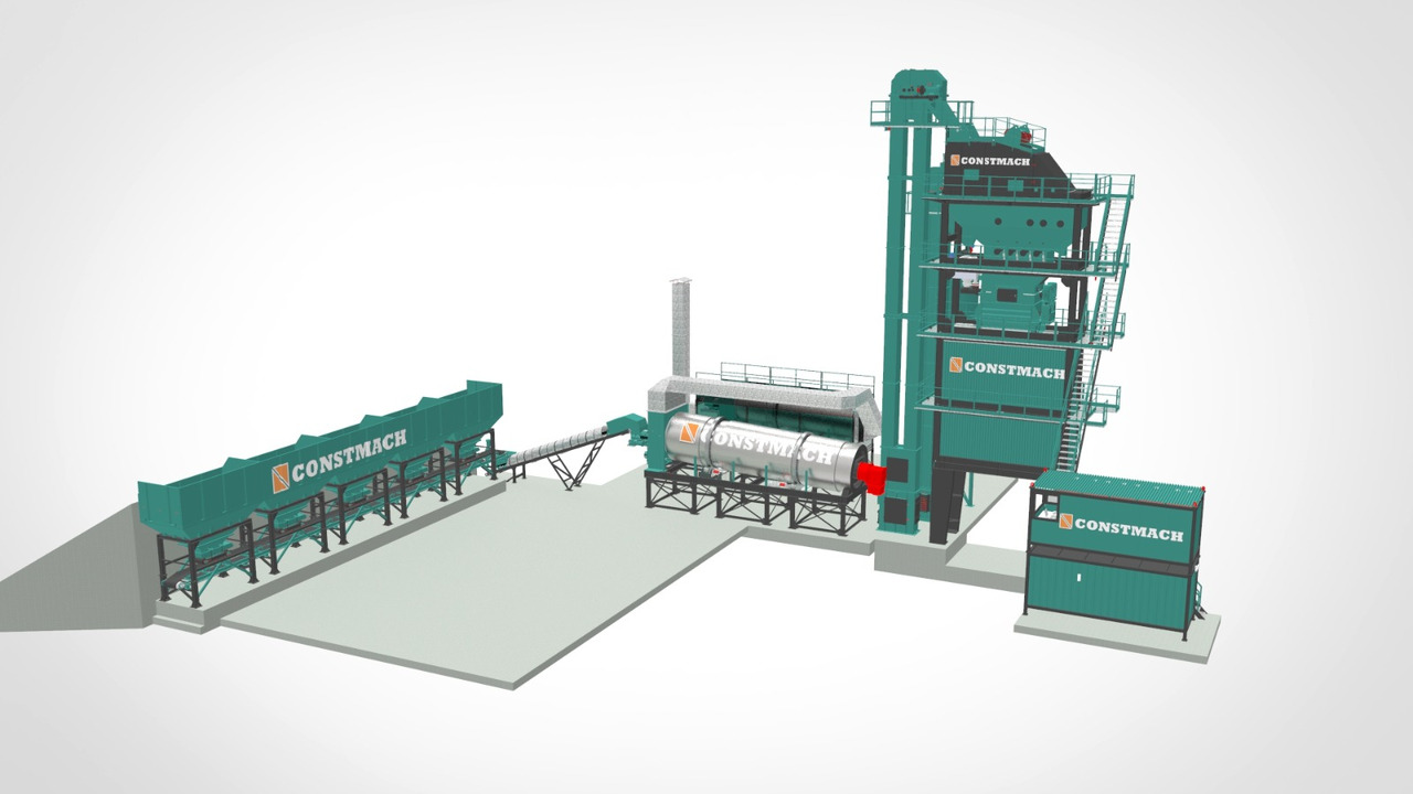 Constmach Stationary Batch Type Asphalt Plants - 沥青厂:图1 Constmach Stationary Batch Type Asphalt Plants - 沥青厂:图1