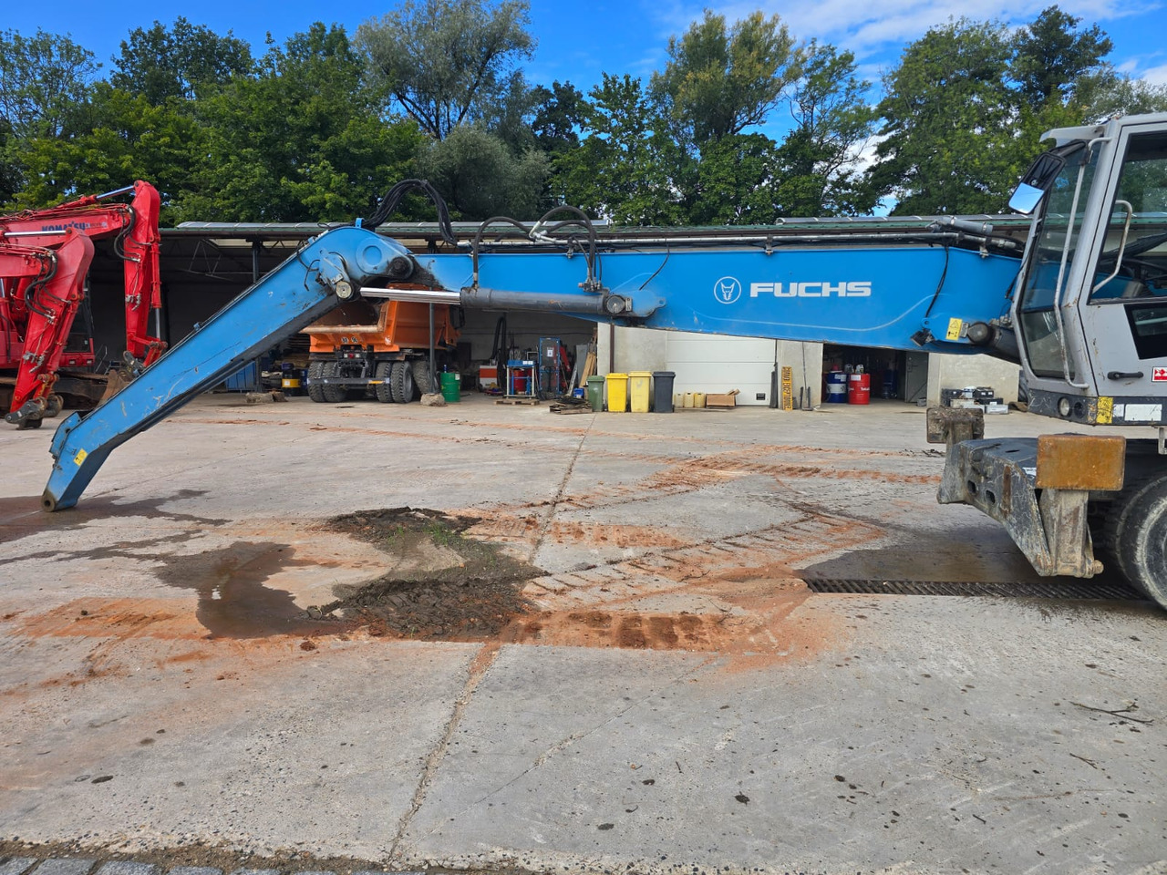FUCHS MHL 331 - 垃圾/ 工业叉装车:图2 FUCHS MHL 331 - 垃圾/ 工业叉装车:图2