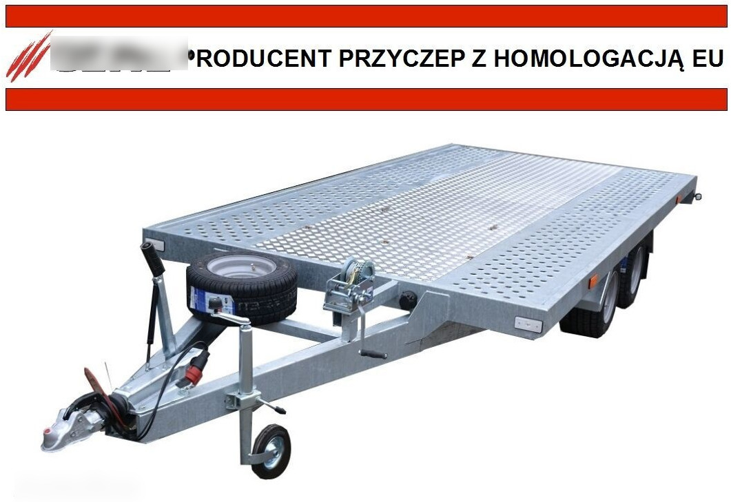 新的 自动转运拖车 Gewe Laweta L3500 C/1  dł. 4,1 x 2,1 m - SUPER MOCNA：图11