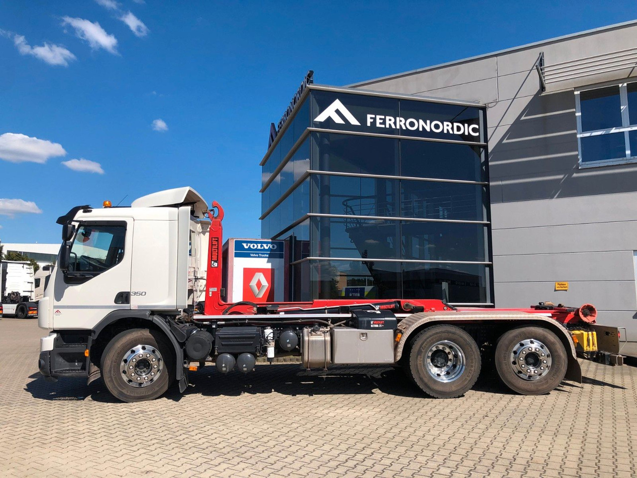 Volvo FE 350 6x2 Lenkachse*Alufelgen*HIAB*AHK*Klima - 吊钩升降车:图3 Volvo FE 350 6x2 Lenkachse*Alufelgen*HIAB*AHK*Klima - 吊钩升降车:图3