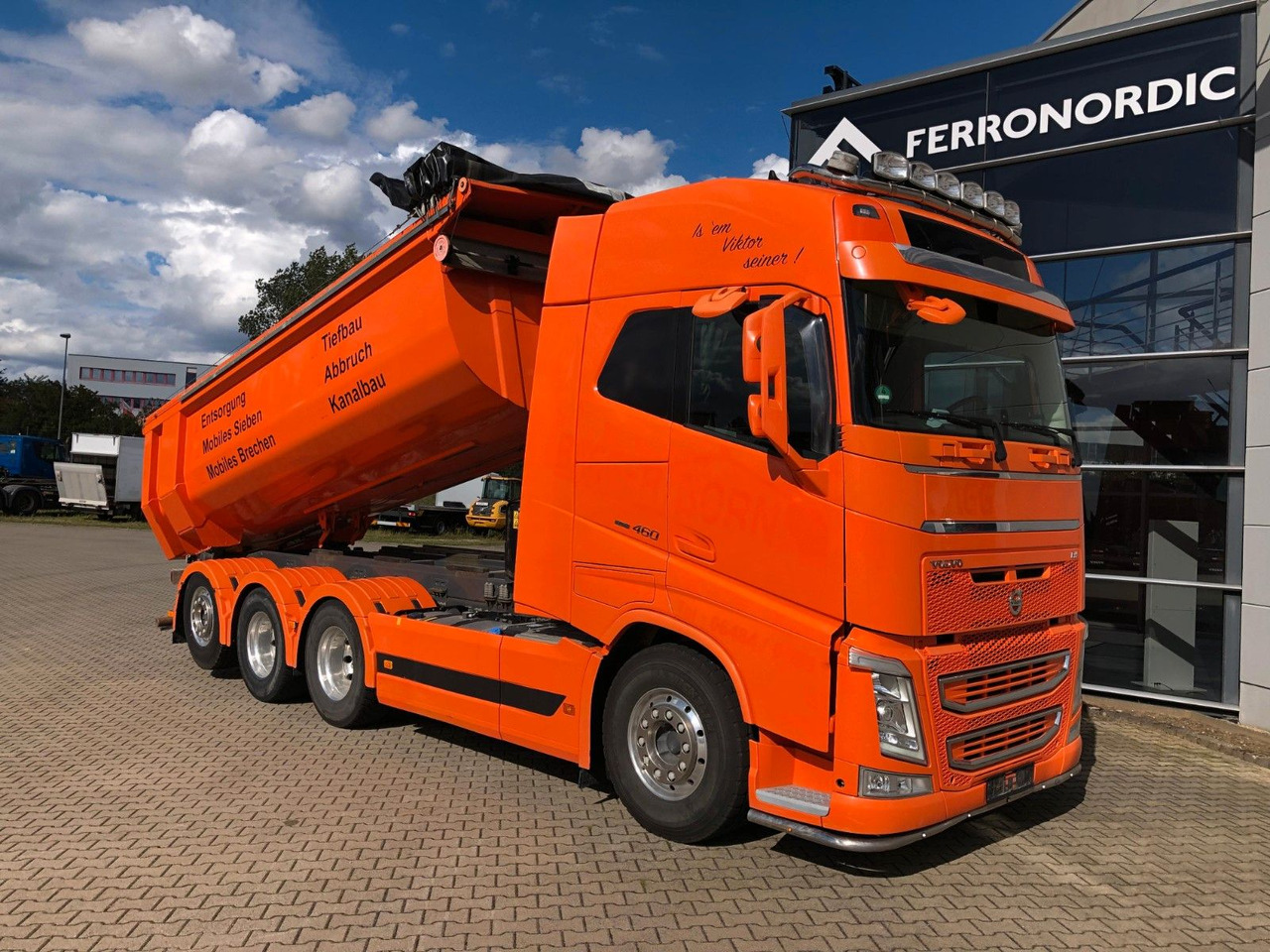 Volvo FH460 8x4 Tridem*Lift+LenkAchse*ALU*AHK*VollLuft - 翻斗车:图2 Volvo FH460 8x4 Tridem*Lift+LenkAchse*ALU*AHK*VollLuft - 翻斗车:图2