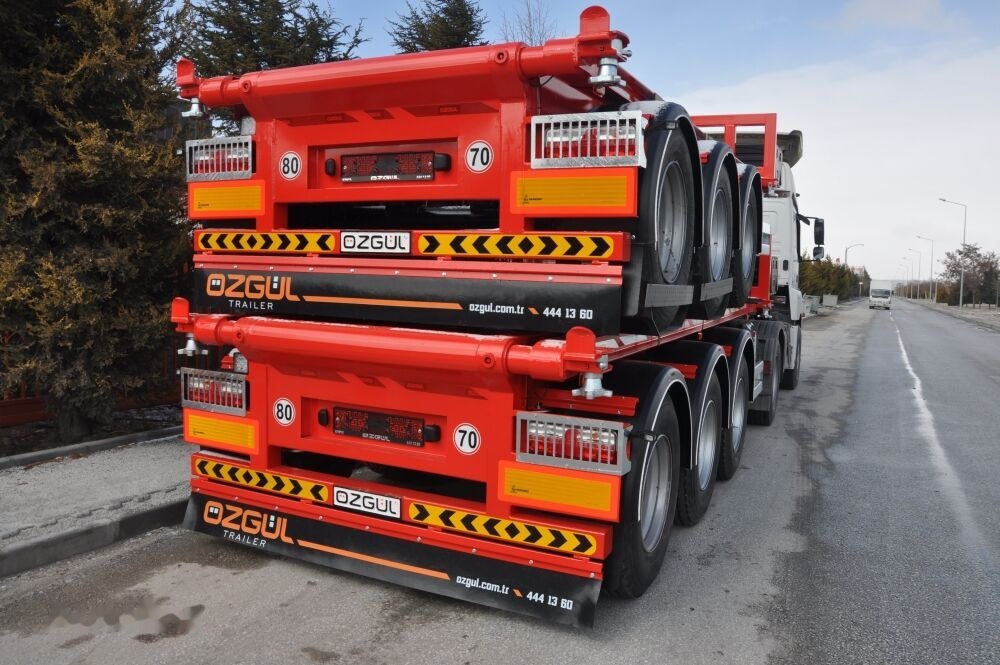 Özgül 40 FT TIPPING CONTAINER CHASSIS AINER CARRIER - 集装箱运输车/ 可拆卸车身的半拖车:图3 Özgül 40 FT TIPPING CONTAINER CHASSIS AINER CARRIER - 集装箱运输车/ 可拆卸车身的半拖车:图3