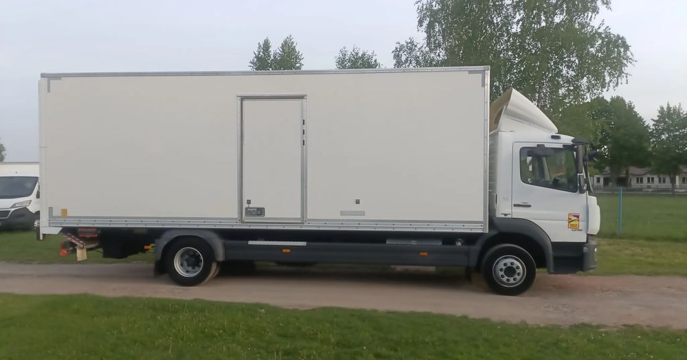 Mercedes-Benz Atego 1218 - 厢式卡车:图4 Mercedes-Benz Atego 1218 - 厢式卡车:图4
