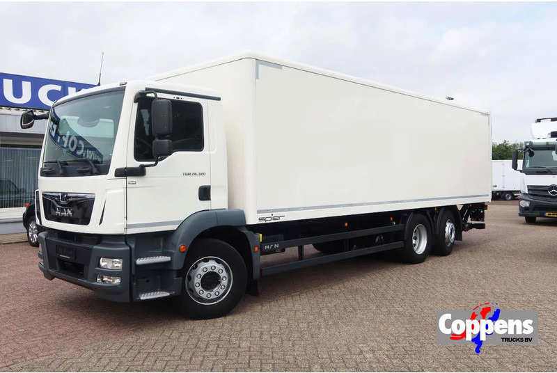 MAN 26.320 TGM Bak+Klep stuur lift as Bar klep 2.000 kg - 厢式卡车:图1 MAN 26.320 TGM Bak+Klep stuur lift as Bar klep 2.000 kg - 厢式卡车:图1