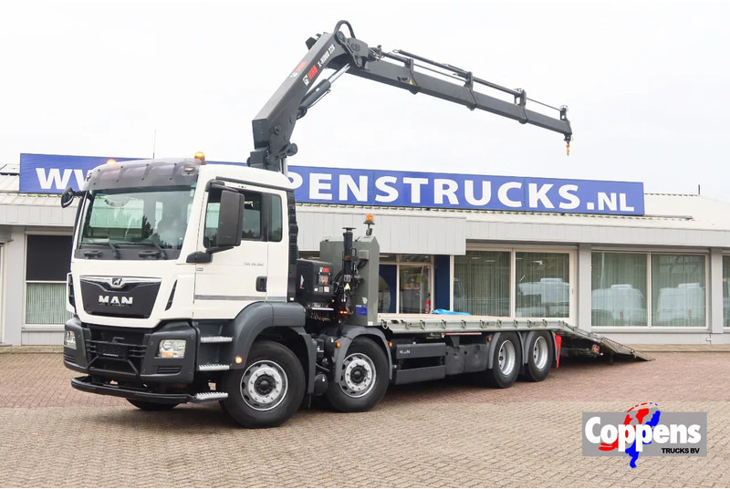 MAN TGS 35.360 Oprijwagen + HIAB 228 E3 Kraan 8x2 - 自动转运卡车:图1 MAN TGS 35.360 Oprijwagen + HIAB 228 E3 Kraan 8x2 - 自动转运卡车:图1