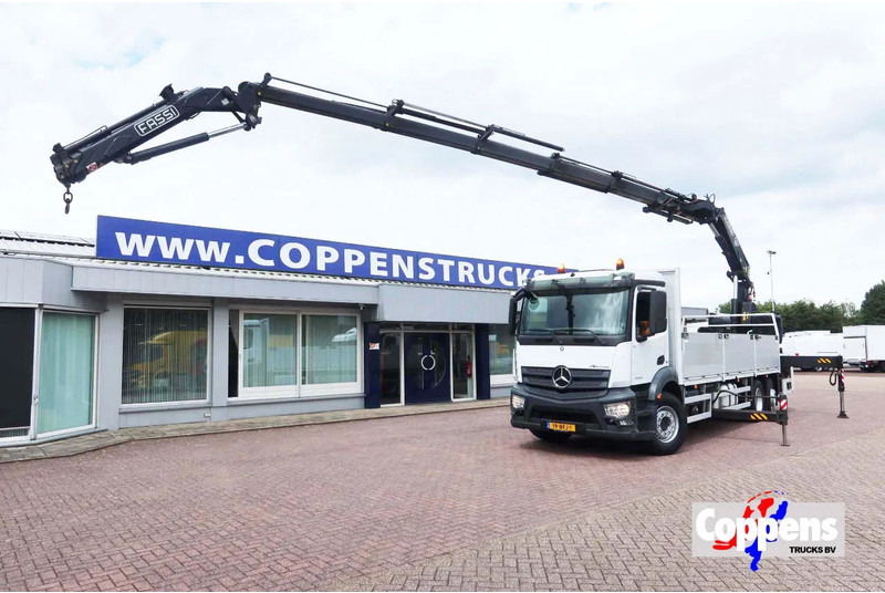 Mercedes-Benz ANTOS 2830 Kraanwagen open Laadbak Fassi F295 + FLY-JIB - 起重车:图1 Mercedes-Benz ANTOS 2830 Kraanwagen open Laadbak Fassi F295 + FLY-JIB - 起重车:图1