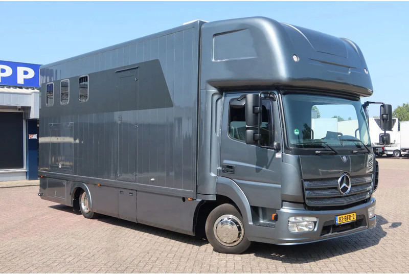 Mercedes-Benz Atego 816 L 3 Paarden/4 Ponies Nieuwe APK + nieuwe accu. - 马匹运输车:图2 Mercedes-Benz Atego 816 L 3 Paarden/4 Ponies Nieuwe APK + nieuwe accu. - 马匹运输车:图2