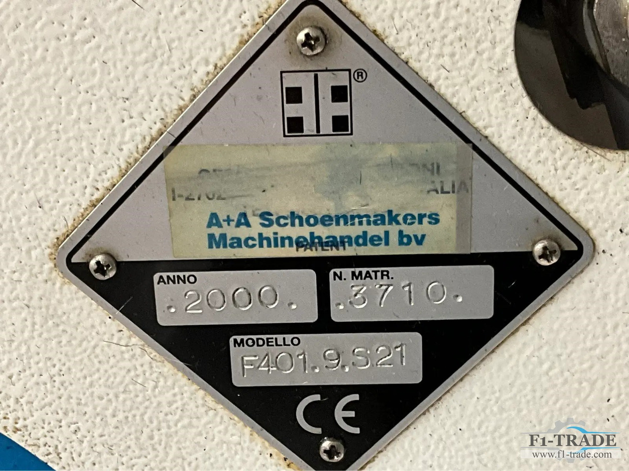 移印机 Falzoni F401.9.S21：图6