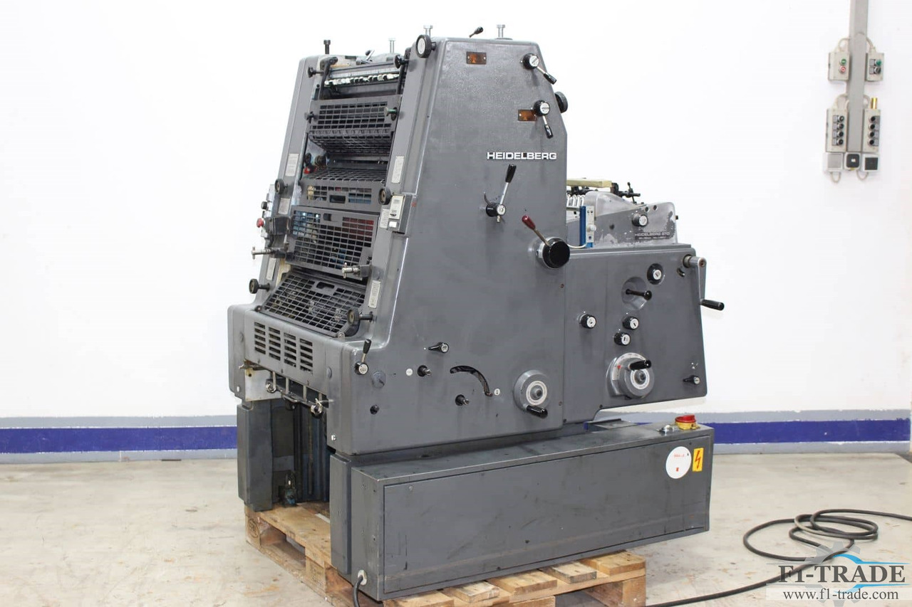 Heidelberg GTO52+ N+P - 胶印机:图1 Heidelberg GTO52+ N+P - 胶印机:图1