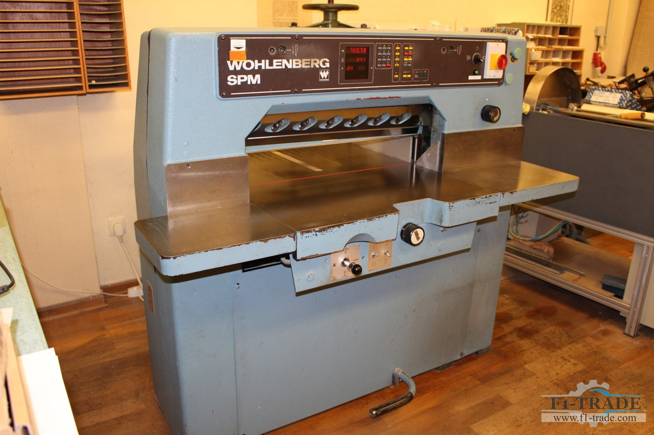 Wohlenberg 76 SPM - 切纸机:图2 Wohlenberg 76 SPM - 切纸机:图2