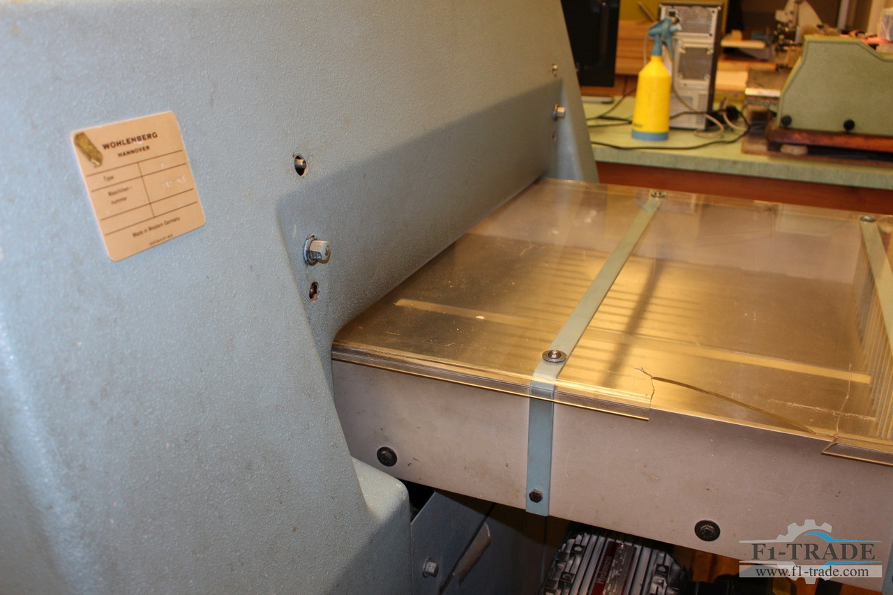 Wohlenberg 76 SPM - 切纸机:图5 Wohlenberg 76 SPM - 切纸机:图5