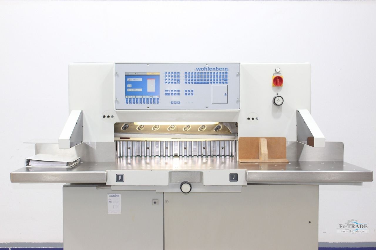 Wohlenberg CUT-Tec 76 - 切纸机:图4 Wohlenberg CUT-Tec 76 - 切纸机:图4