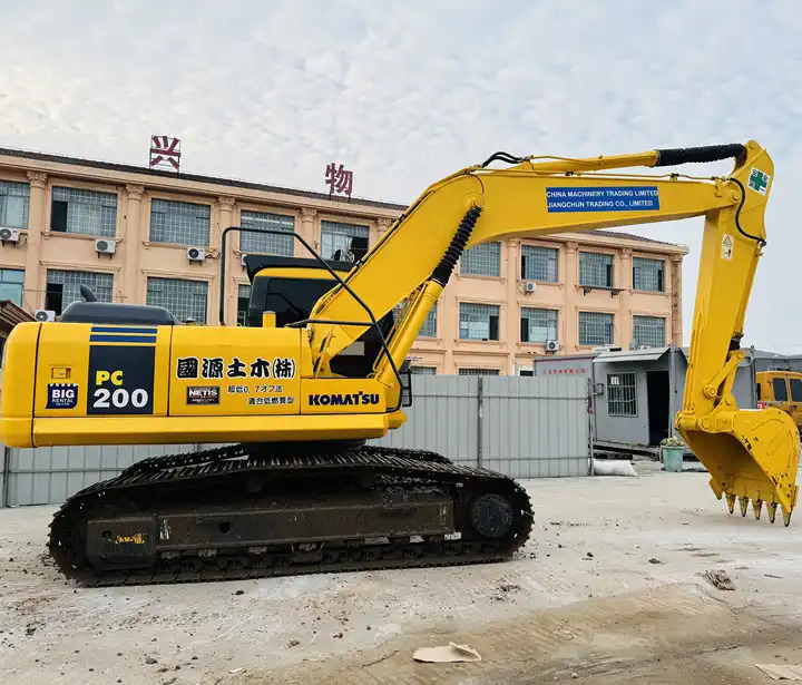 Hot Sale 20 Ton Crawler Excavator Komatsu Pc200-6 Pc200-7 Pc200-8 Original From Japan For Sale In Shanghai - 履带式挖掘机:图2 Hot Sale 20 Ton Crawler Excavator Komatsu Pc200-6 Pc200-7 Pc200-8 Original From Japan For Sale In Shanghai - 履带式挖掘机:图2
